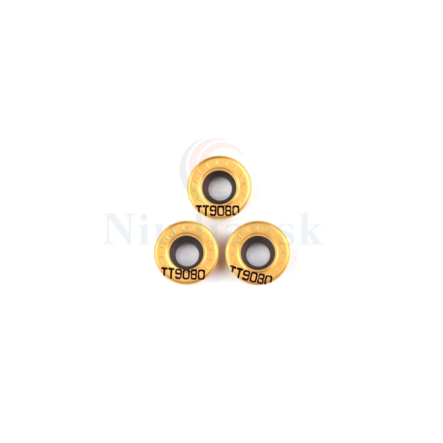 Rpmt-超硬インサート用CNCツール,フライス盤用切削工具,金属加工,ステンレス鋼,10個