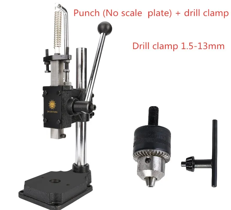 Punching machine leather manual punch bronzing machine cutting machine