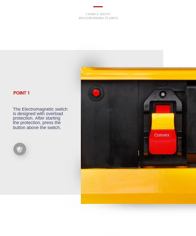 Raboteuse de Table Électrique Multifonctionnelle Haute Puissance, Petit Rabot Simple Face Double Face, Travail de Calcul