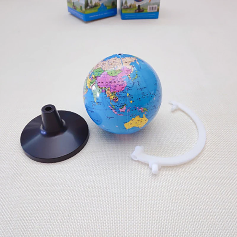 Small Globe Of The World With Stand Geography Map Educational Toy For Kids Globe With Labels Of Continents, Countries, Capitals