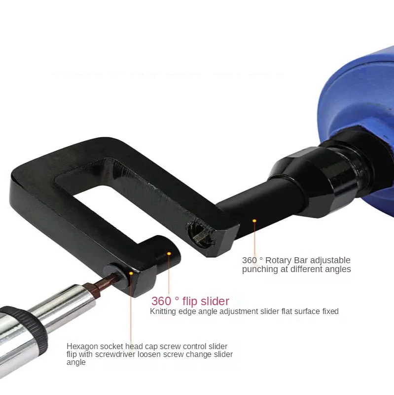 NEW type of air crimping dry wall tool for gypsum board, saving effort and super power for fixing metal nails