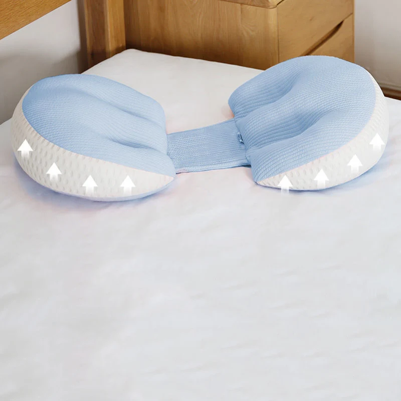 Simple Solid Color Pregnancy Back Waist Support Cushion U-Shaped Maternity Side Sleeping Pillows Baby Breastfeeding Soft Pillows