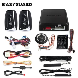 EASYGUARD avvio remoto allarme auto ingresso senza chiave Push Start System chiusura centralizzata Touch Password Entry