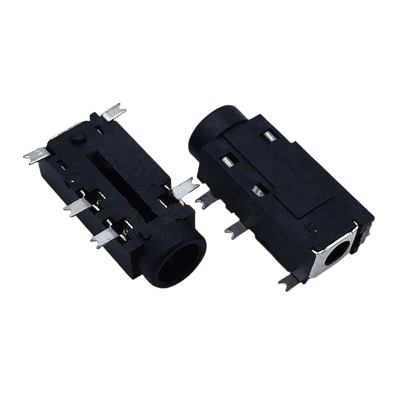 10pcs PJ-381 DC 전원 소켓 커넥터 전원 공급 장치 여성 전원 연결 잭 5 핀