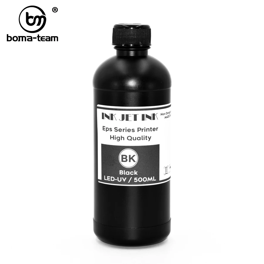 5113 4720 DX5 DX7 DX11 Rigid 500ML LED UV Ink For Epson L800 L1800 L1300 XP-600 TX-800 Inkjet Flatbed Printer