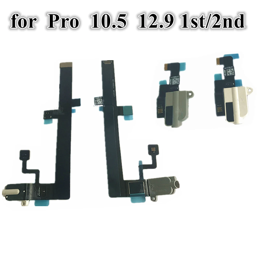 5Pcs Headphone Audio earphone Jack Dock Port Connector Flex Cable Replacement for ipad Pro 10.5 A1701 A1709 12.9 1st 2nd Gen