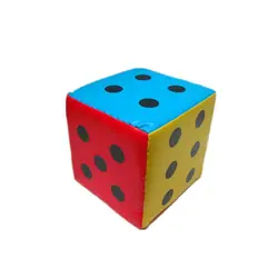 20/12cm seis lados super grande dice party adereços esponja jogo adereços para o ensino do casamento ktv voando xadrez