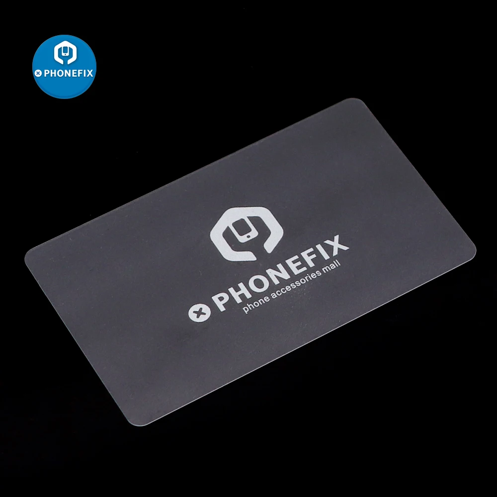PHONEFIX-tarjeta de apertura de pantalla de teléfono móvil, raspador de plástico para iPhone, abridor de pantalla de teléfono móvil, tableta, PC, herramientas de reparación de desmontaje