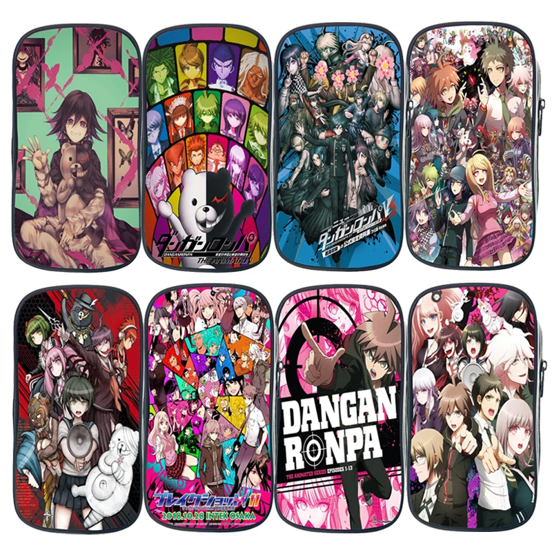 Карандаши Danganronpa Monokuma Naegi Makoto Maizono Sayaka канцелярские принадлежности на молнии чехол для карандашей Подарок детская повседневная косметичка