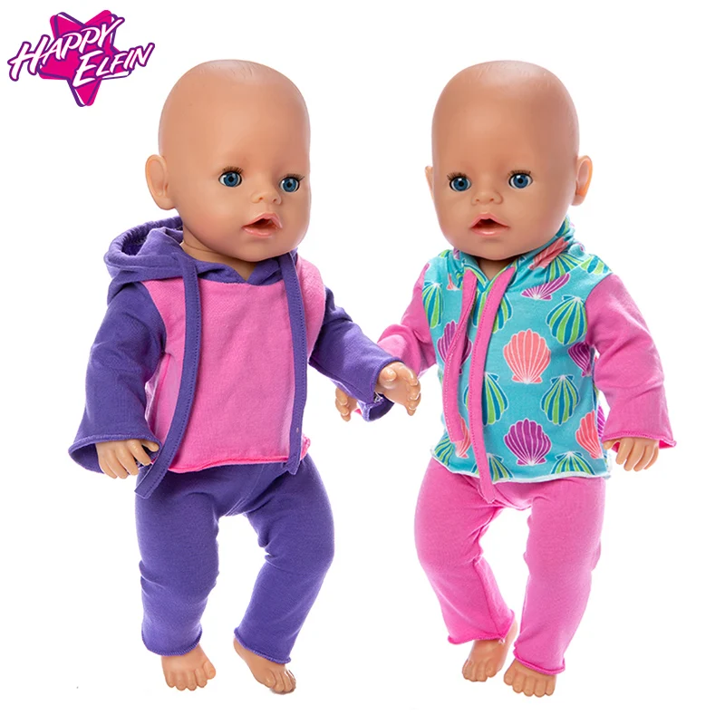 2019 New Dolls Suit Fit For 43cm New Born Doll 17 pollici Reborn Baby Doll accessori