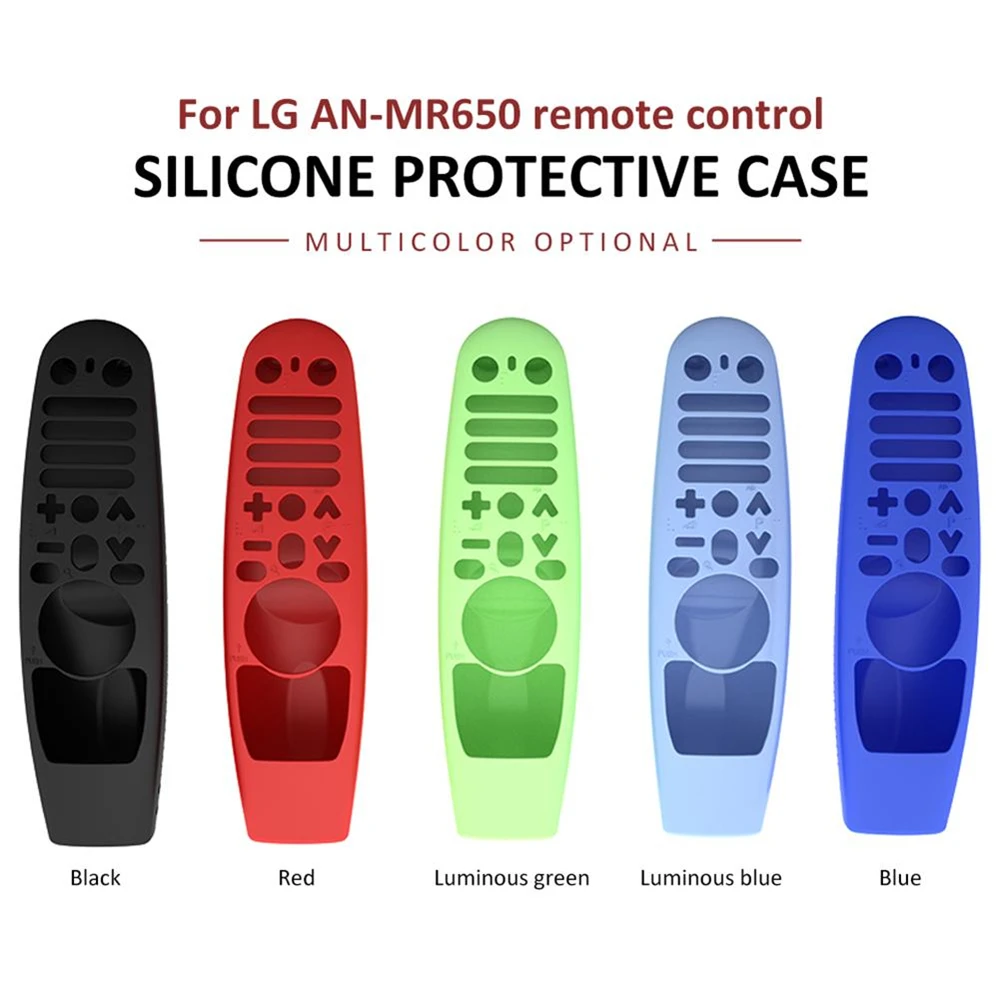 

Luminous Silicone Protection Sleeve Soft Protective Case for Smart TV Remote Control AN-MR600/AN-MR650/AN-MR18BA/AN-MR19BA