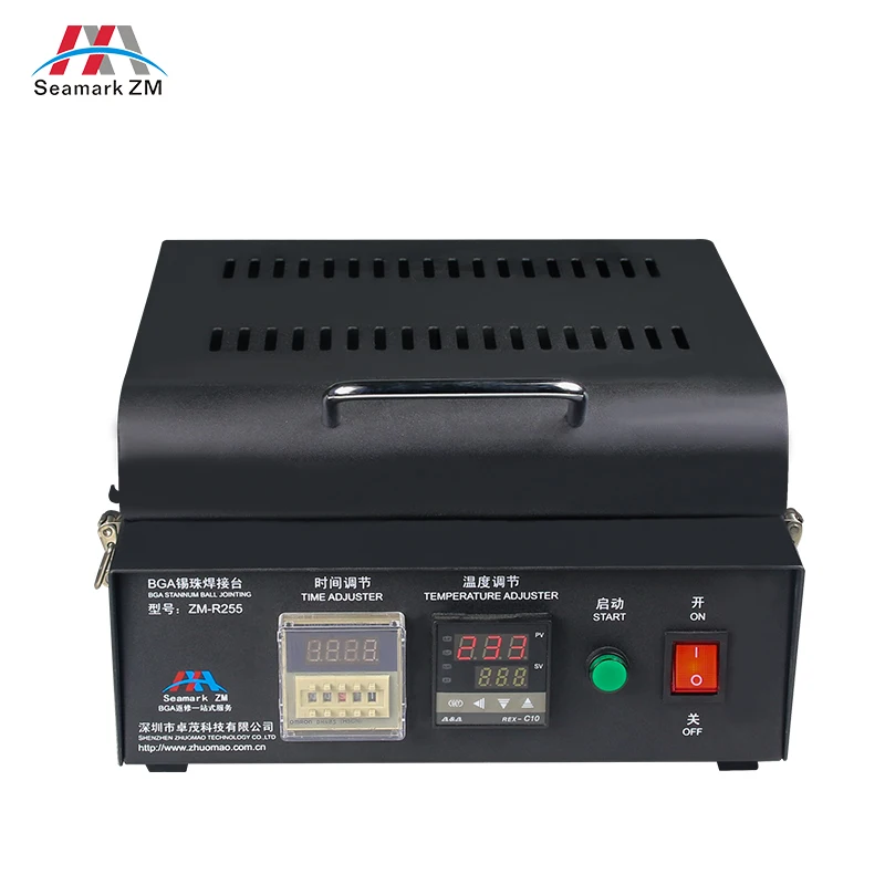 Seamark Zhuomao BGA Soldering Station ZM-R255 Reballing Machine 600W High Power Teppanyaki  BGA Welding Tool Heating Station