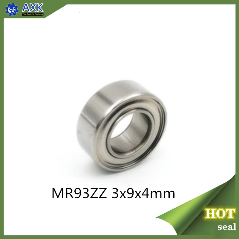 MR93 ZZ ABEC-1 (50PCS) Miniature Ball Bearings 3X9X4mm MR93ZZ