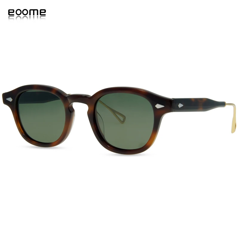 eoome men's sunglass Vintage Polarized Lens driving Lens Steam Punk Korea Style High Qaulity male Optical frames oculos de sol