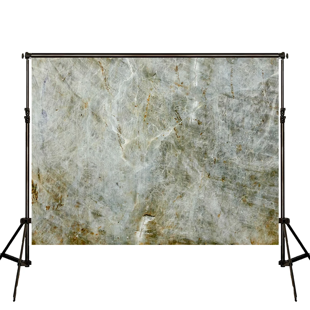 VinylBDS Retro Brick Wall 10x10ft Photography Background Marble Stripes Backgrounds For Photo Studio Cotton Washable Backdrop