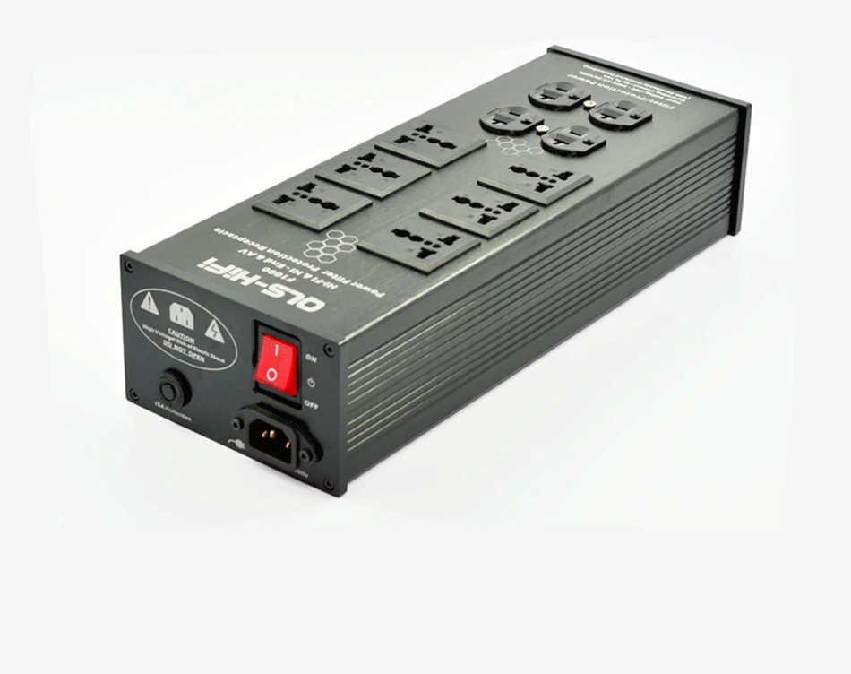 QLS-HiFi F1000 F-1000 фильтры розетки питания HiFi Super Audio фильтр очистителя питания AC t источник питания