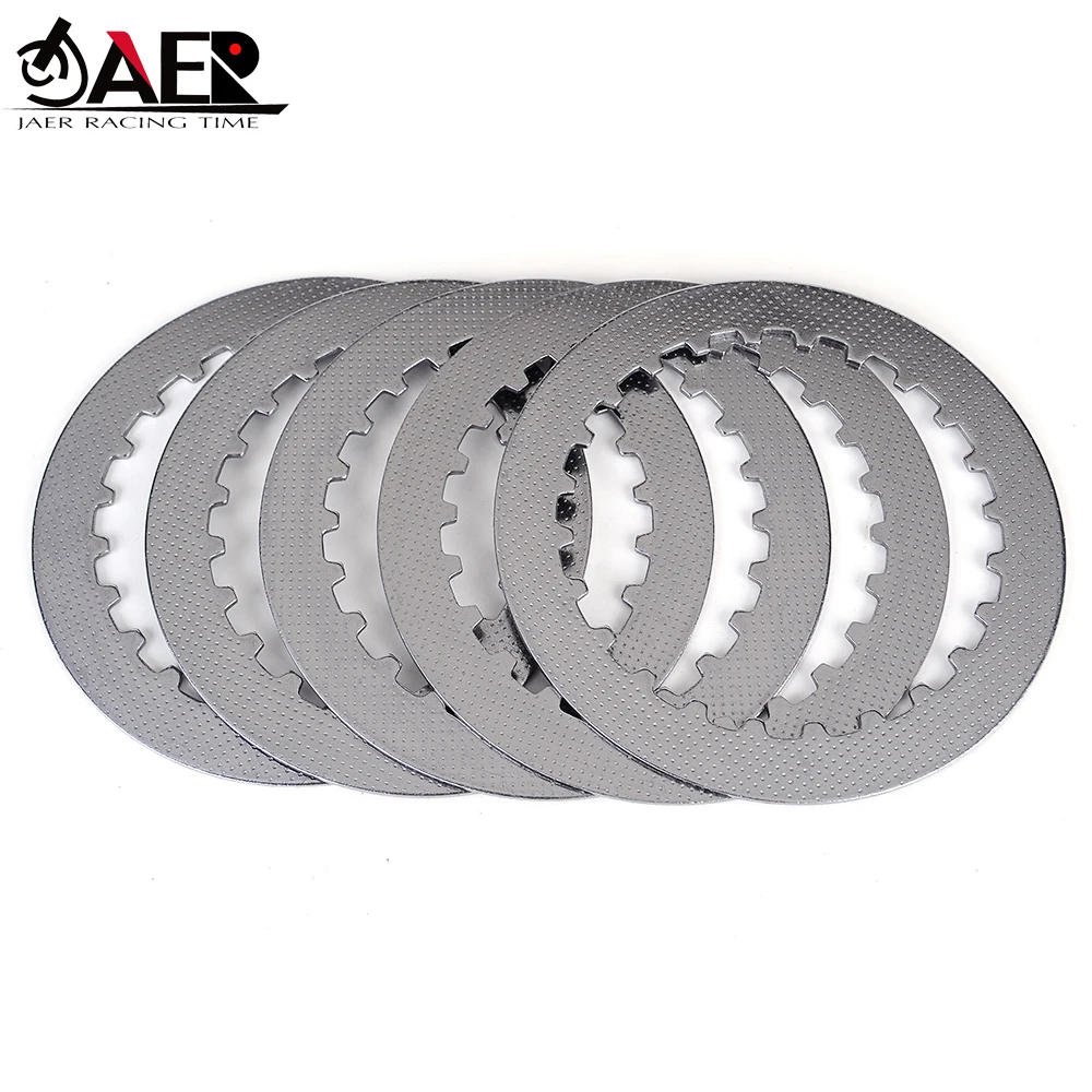 Clutch Friction Disc Plates for Honda Steed 400 NV400 CJ CK CS CV NT400 Bros 400 NC25 VT500 ED EF VRX400T NC33 NV400 Shadow