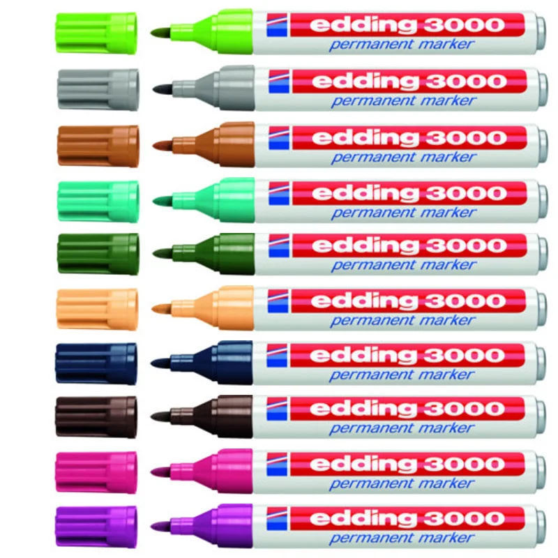 Germany Edding 3000 Metal Rod Marker 1.5-3MM Oily Marker 1PCS