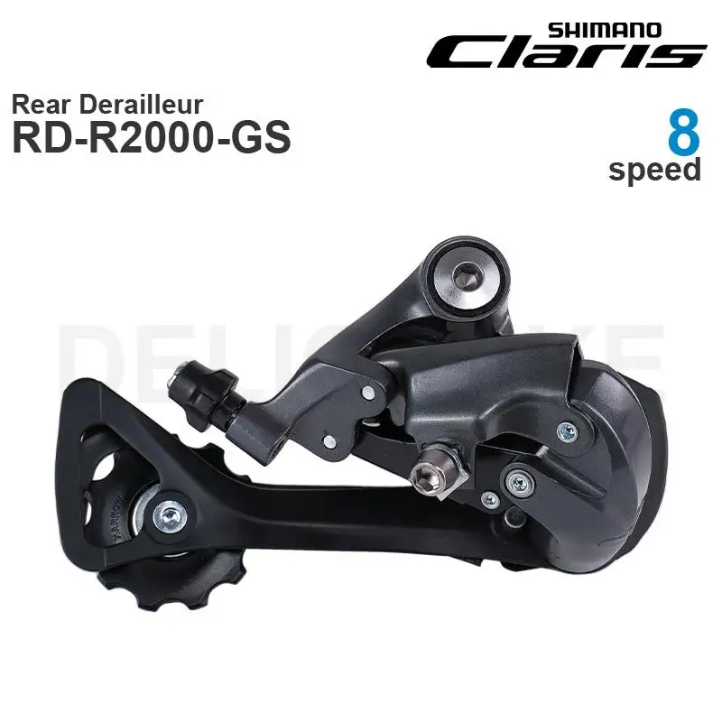 SHIMANO CLARIS R2000 8 Speed Rear Derailleur RD-R2000 Short Cage/Medium Cage  8-speed Road bicycle Original parts