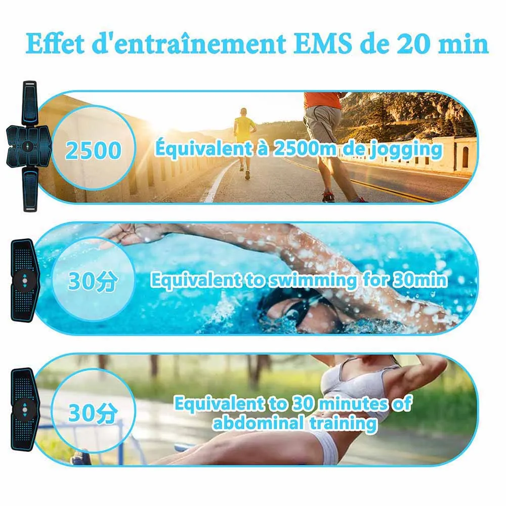 EMS Electrical Muscle Stimulator Press Machine Abdominal Belt Electrostimulation Fitness Slimming Abs Trainer Fitness Equipment