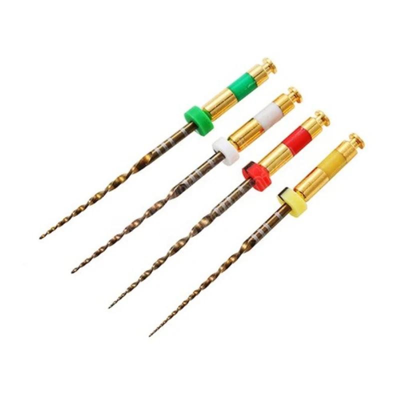 Dental Reciprocational Primary Wave Gold Dateien 6 teile/paket Eine Dateien Rotary Dental Endo NITI Rotary Datei Endodontie Zahnmedizin