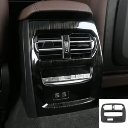 Car Back Rear Air Vents Outlet Cover Trim for BMW 3 Series G20 G28  Armrest Box Rear Air Condition Vent Cover Trim Air Outlet