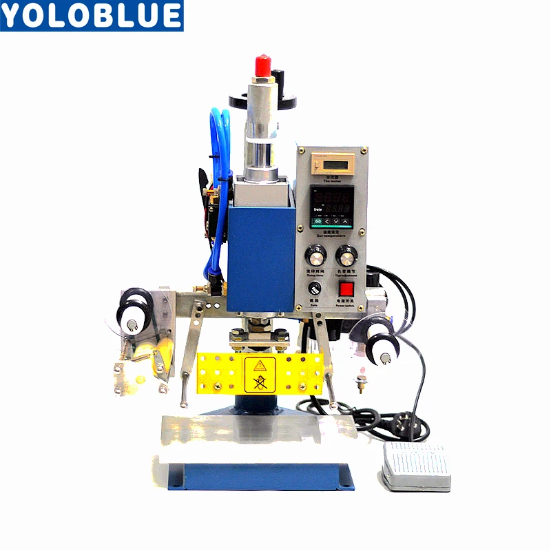 

220v/110v Pneumatic Printing Machine 130*100MM, Printer Leather, Hot Foil Stamping Machine Press Marking