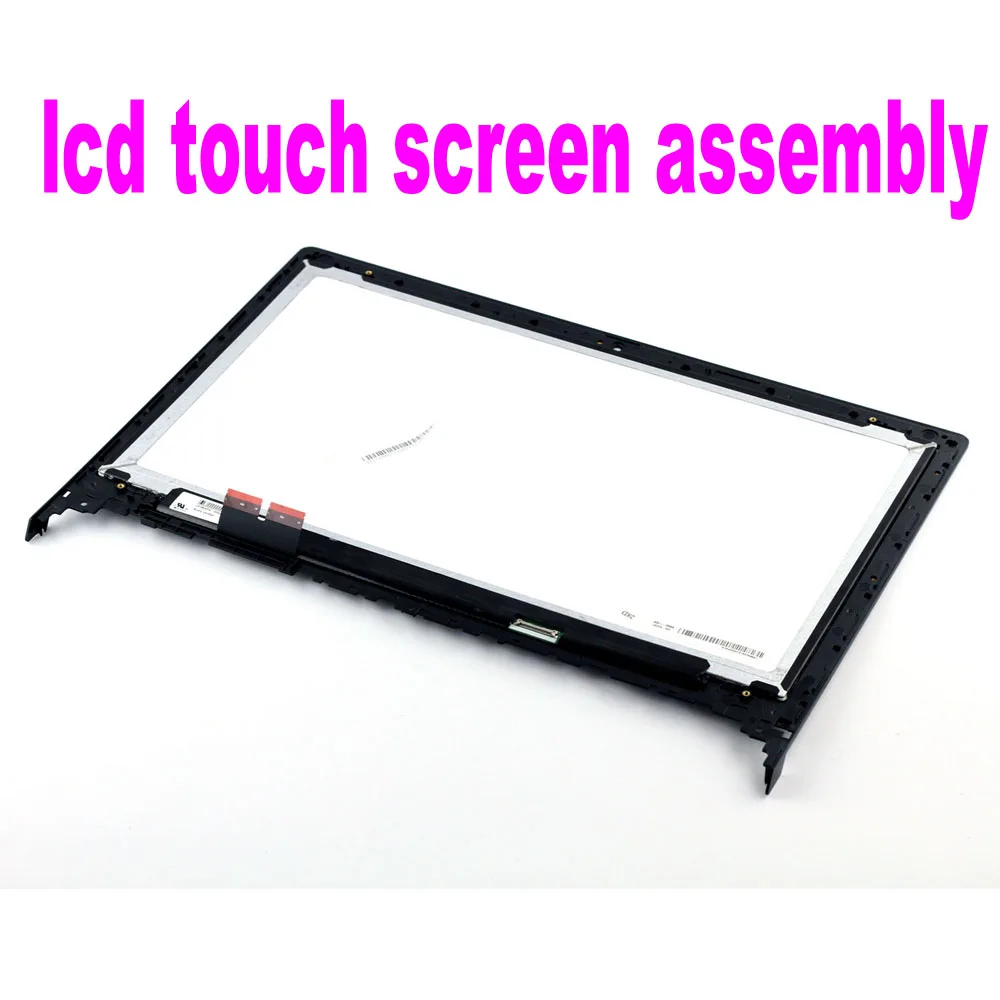 15.6 for lenovo flex 2-15 flex 2 15 LCD Display Touch Screen Digitizer Assembly with Frame Flex2-15 FHD 1920*1080 HD 1366*768