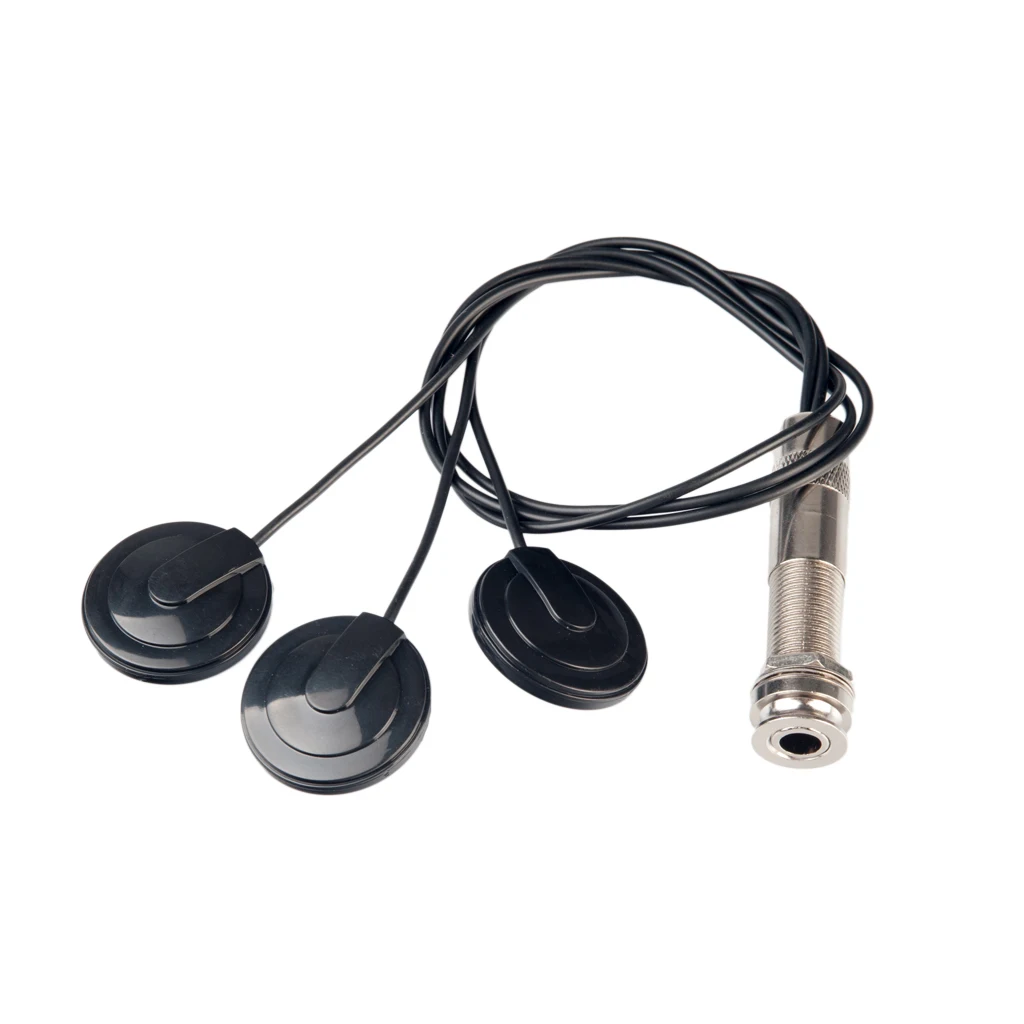 

5PCS Guitar Transduce Microphone Mic Piezo Contact Pickup Transducer For Violin Ukulele Mandolin New