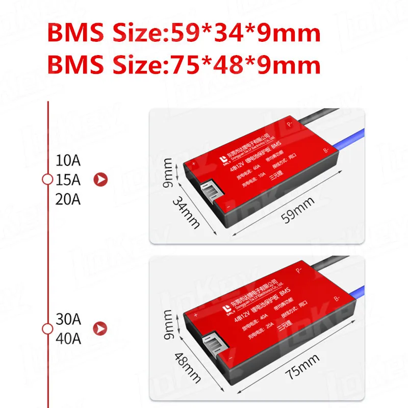 13s 48v 20A 50A 80A均等で100Aリチウムリチウムイオンリポ防水bms電流電気三輪車スクーター電動自転車のバッテリー