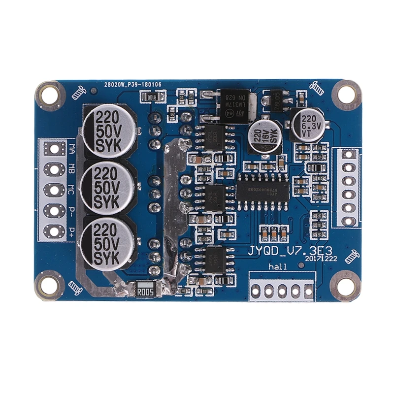 High quality New 12V-36V 15A 500W Brushless Motor Controller BLDC Driver Board