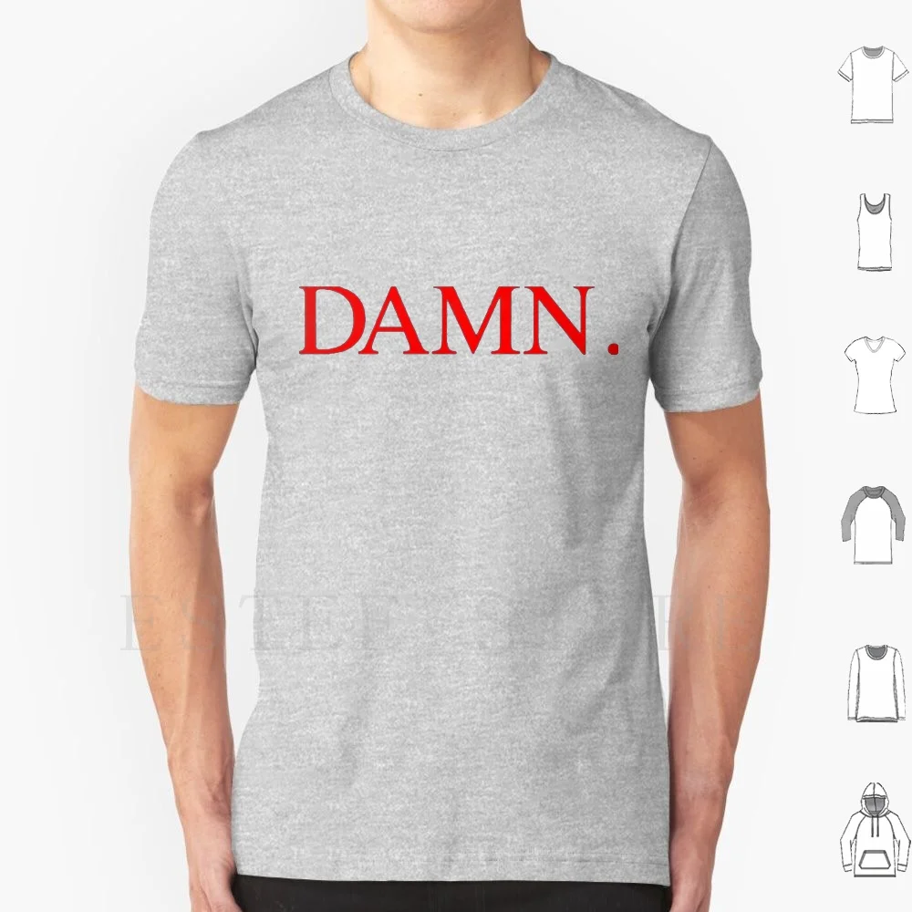 Kendrick Lamar Damn T Shirt Print Cotton Kendrick Lamar Damn Kendrick Lamar Damn Kanye West Drake Album Kendrick Kanye Joey