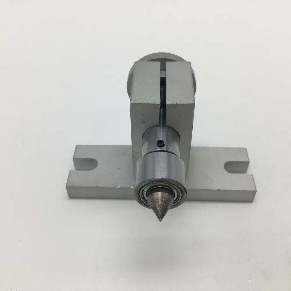 4 Axis CNC Dividing Head A Axis Rotation K01-50 2 Inch Chuck 4th Rotary & MT2 Tailstock for Router Woodworking Engraving