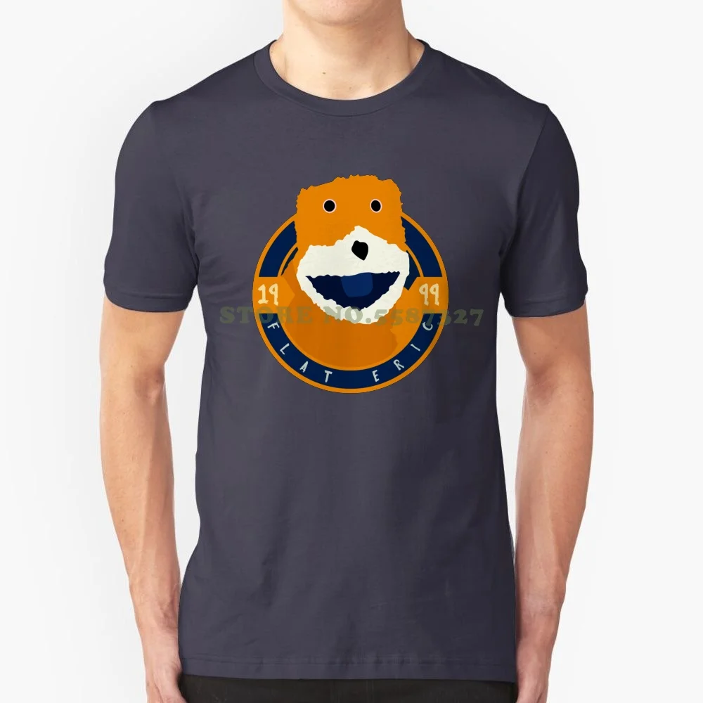 Camiseta de Eric-90S plana 100% algodón puro, Mr. Oizo Flat Beatt 90S, dibujos animados, Retro, Vintage, casa, música, Club nocturno, Old School