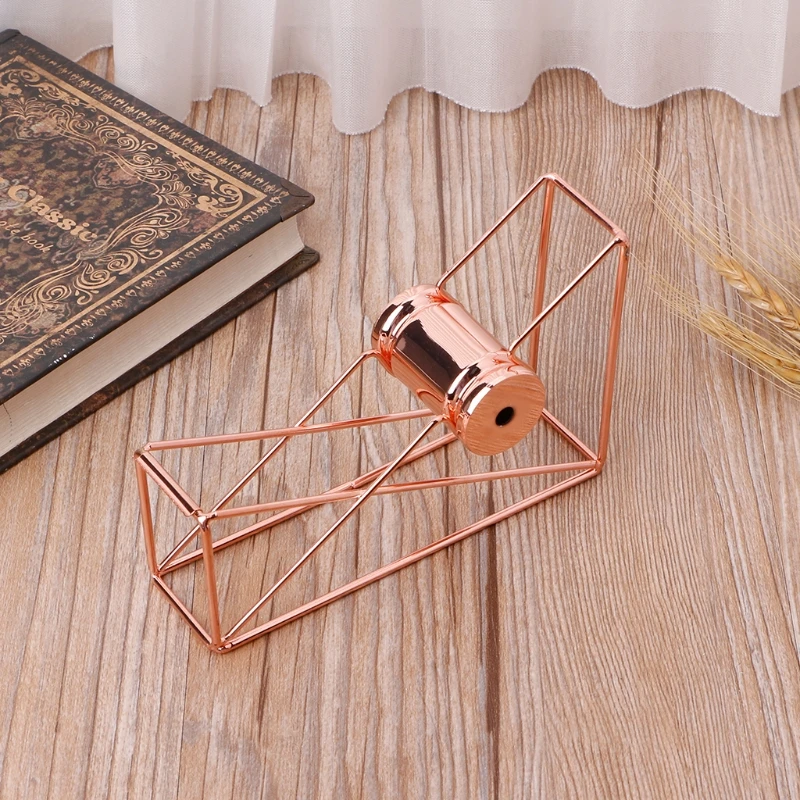 Rose Gold Hollow เครื่องตัดเทป Washi TAPE Storage Organizer เครื่องตัดเทปเครื่องเขียนอุปกรณ์สำนักงาน