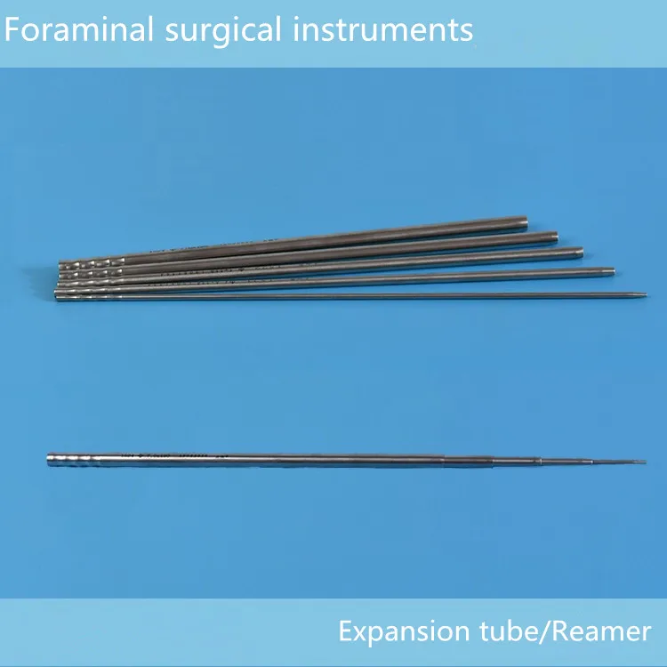 

Foraminal surgical instruments/Step-by-step expansion tube/Lateral dilation tube/Expander/Intervertebral aperture reamer
