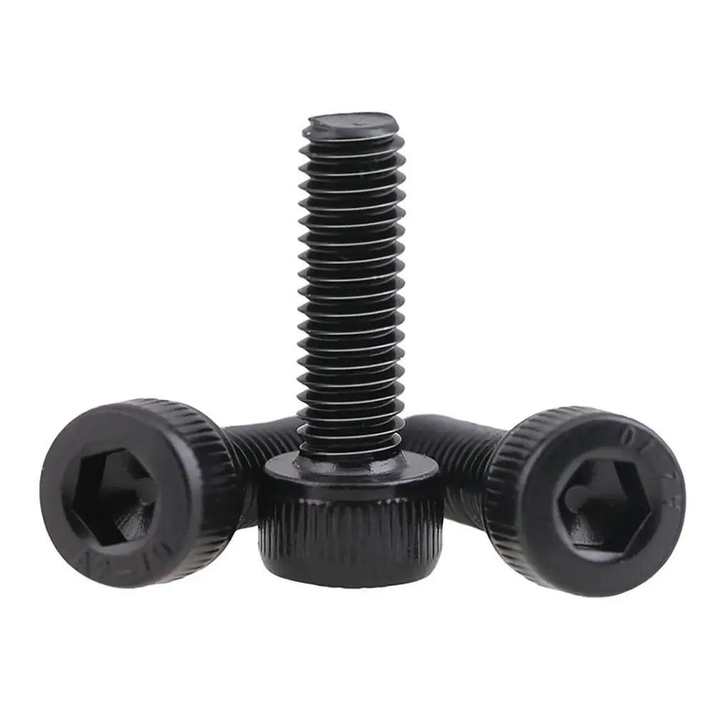 Tornillos hexagonales de cabeza hexagonal DIN912, tornillos Allen de acero inoxidable 304, longitud de 5mm-40mm, M3, M4, M5