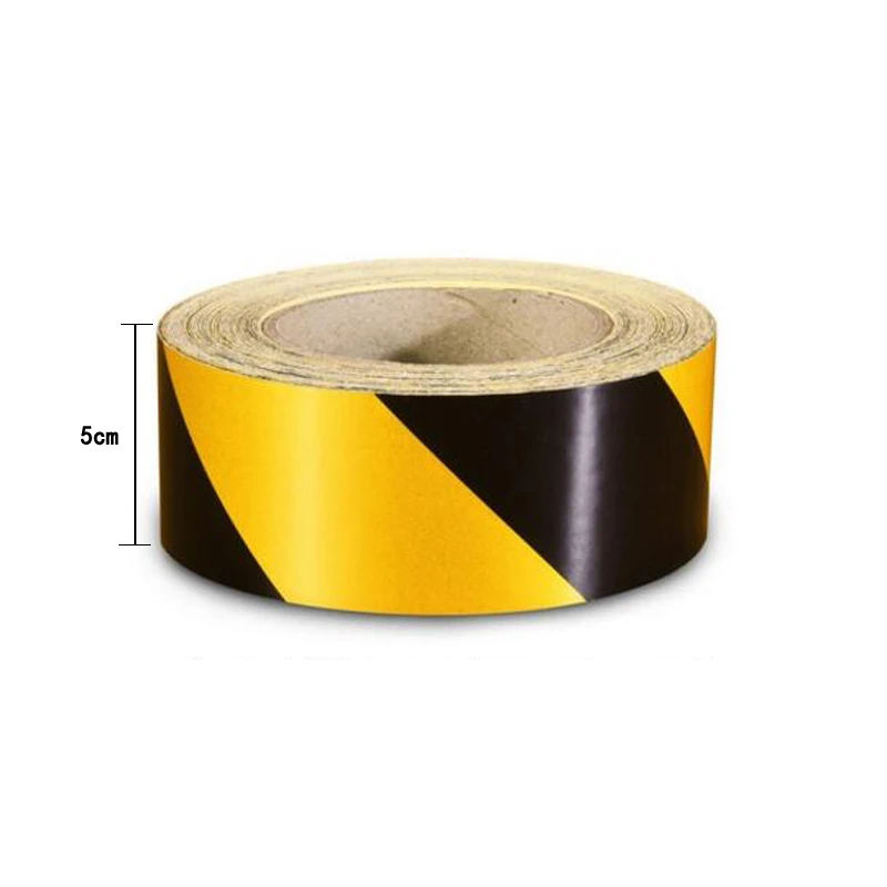 PVC Reflective Sticker Safety Mark Warning Tape Reflective Stickers For Works Safety