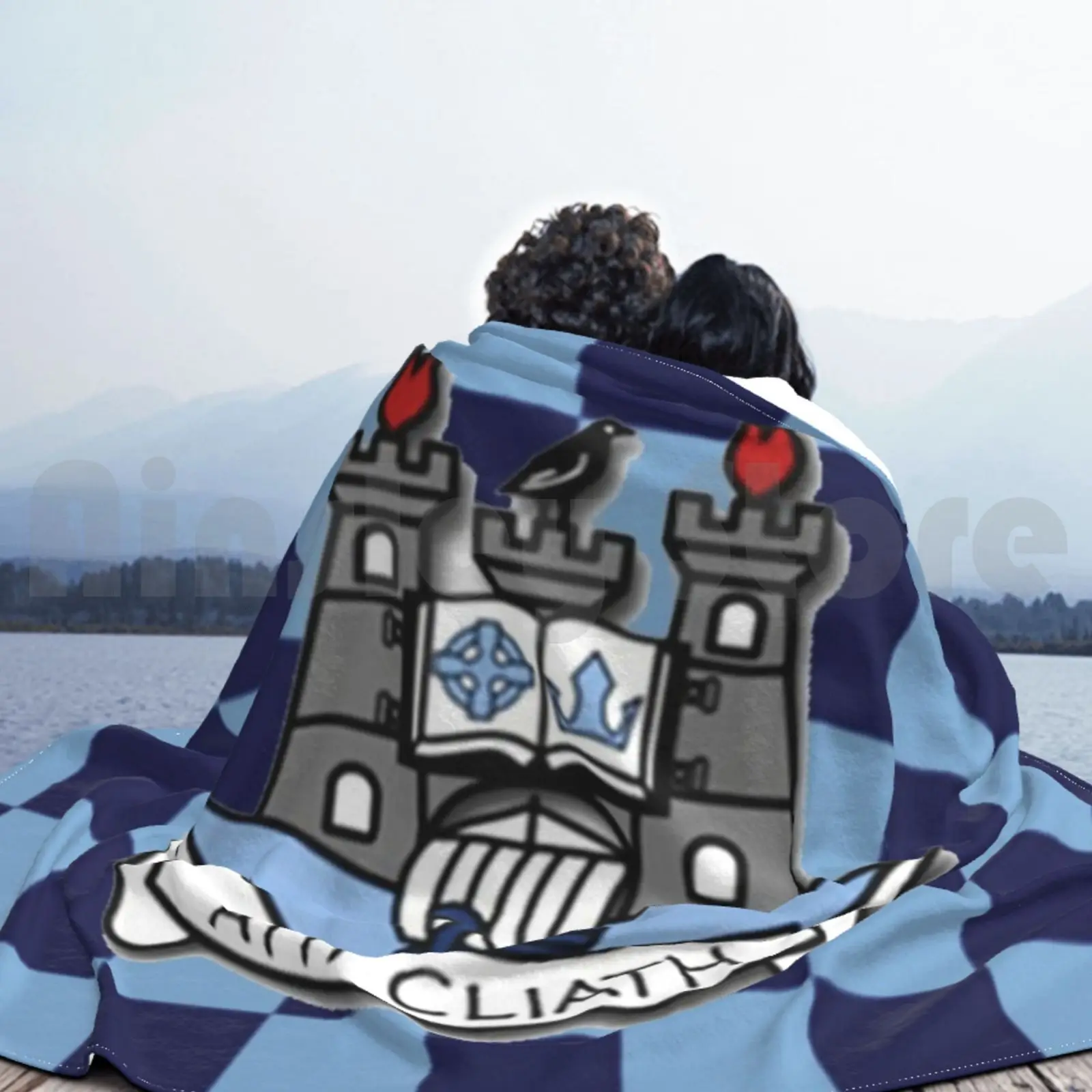 بطانية دبلن المخصصة 2408 دبلن Dubs Up The Dubs Gaa Football أيرلندا دبلن دبلن #5