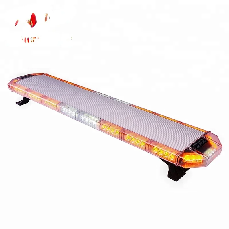 Amber Flashing Emergency Vehicle Warning Light Bar/ LED Ambulance Car Roof Lights for Law Enforcement