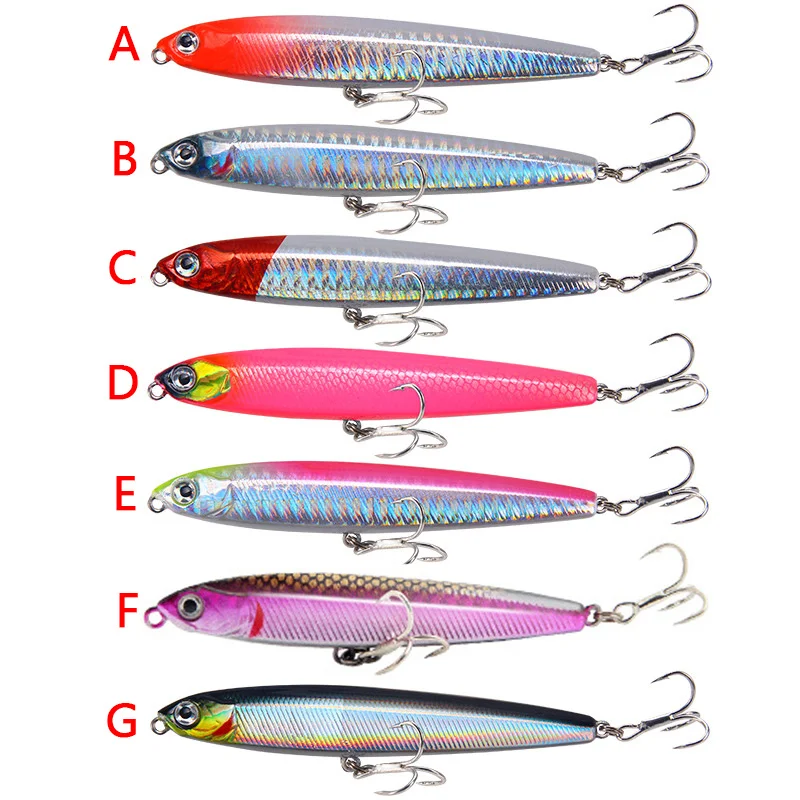 New Pencil Sinking Fishing Lure Weights 10-24g Bass Fishing Tackle Fishing Accessories Saltwater Lures Fish Bait Trolling Lure