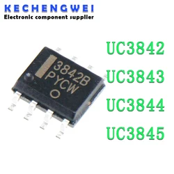 10Pcs UC3842A UC3843A UC3844B UC3843B UC3845B SOP8 UC3842 UC3843 UC3844 UC3845 Sop-8 UC3842B UC3843B UC3845A UC3844A