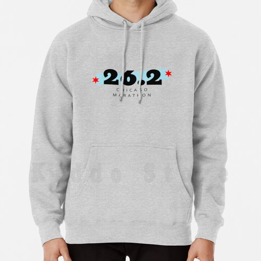 Run Chicago Marathon 26.2 Hoodies Long Sleeve World Marathon Major International Us Half Marathon Marathon Run