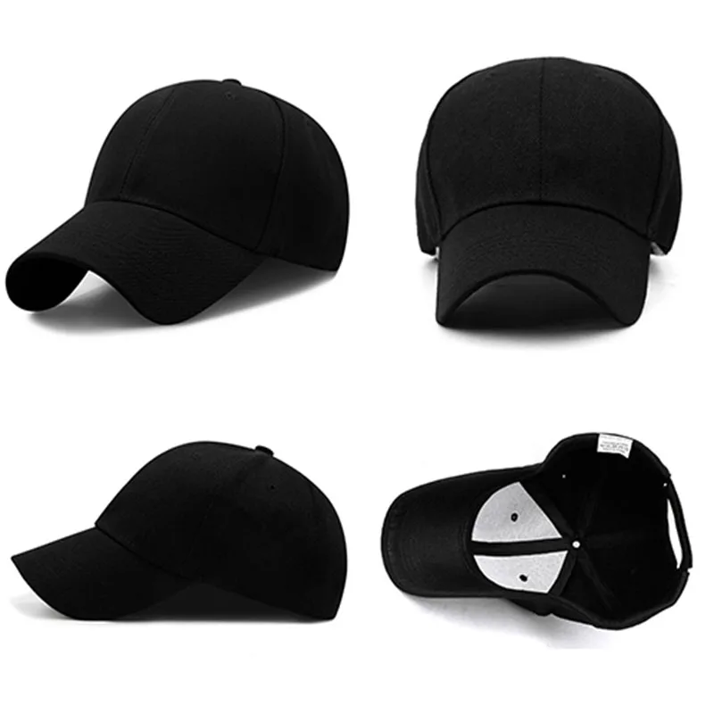 Custom Logo Baseball Cap Text Photo Team Embroidery Bone Gorras Diy Casquette Snapback Hat For Men Women