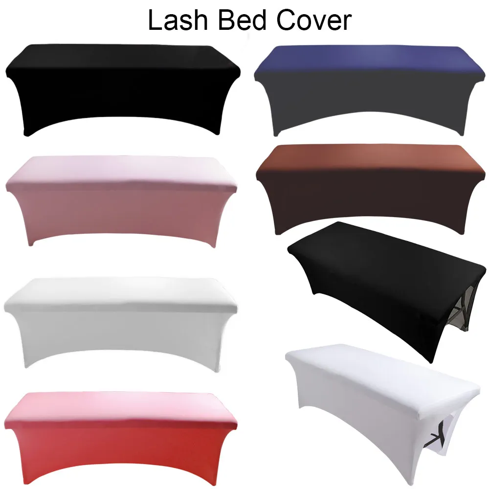 Special Eyelash Extension Elastic Bed Cover Sheets Stretchable Bottom Cils Table Sheet For Professional Lash Bed Makeup Salon