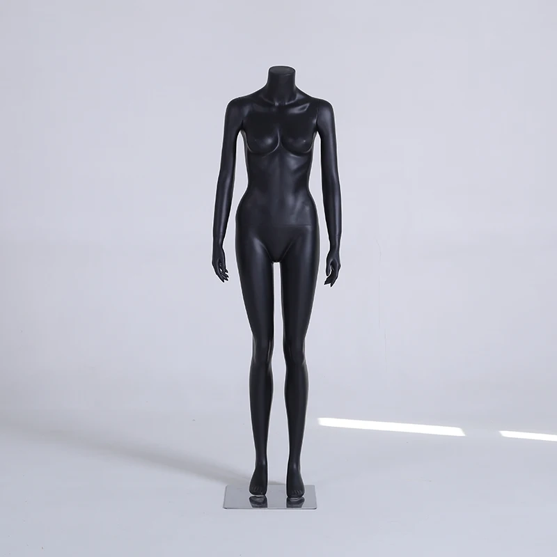 High Quality Headless Mannequin Women Headless Model Black Color For Display