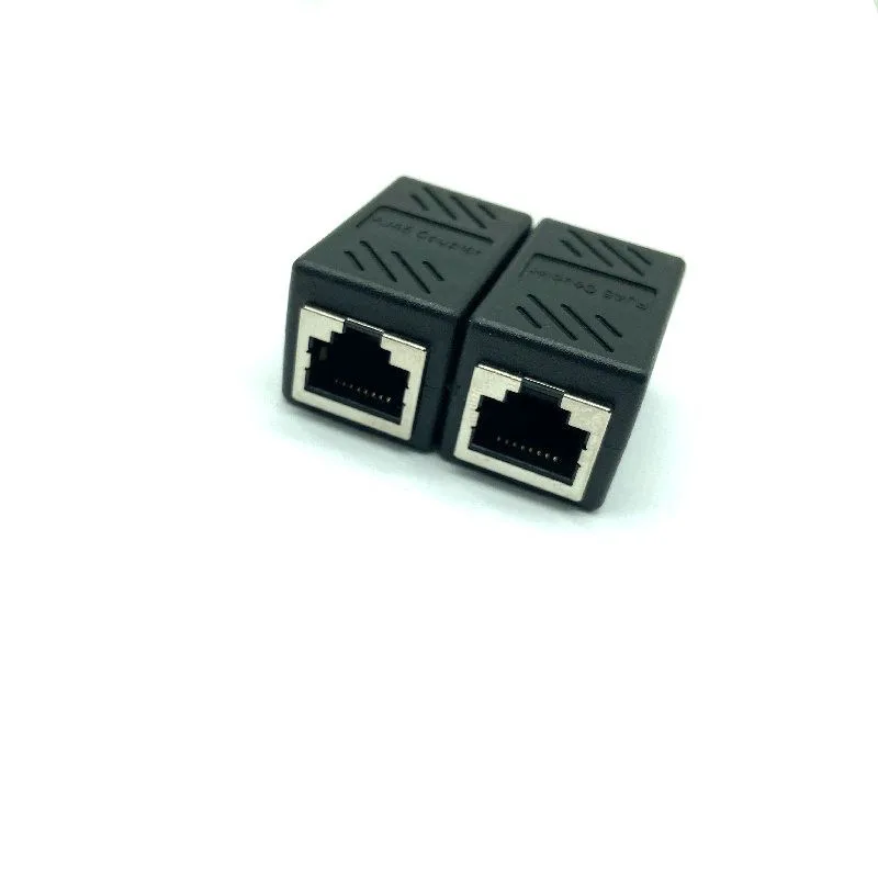 Female to Female Network LAN Connector Adapter Coupler Extender RJ45 Ethernet Cable Extension Converter