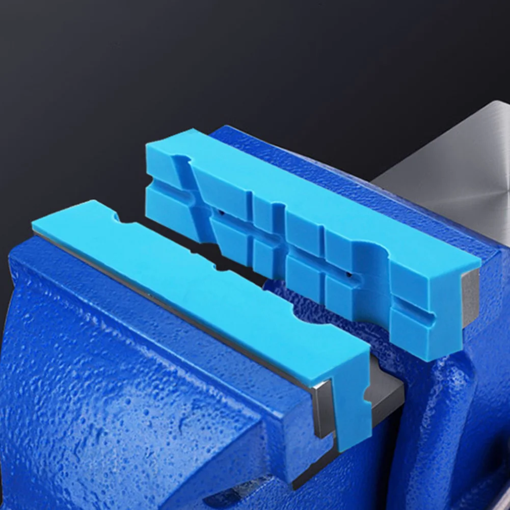 คู่แม่เหล็ก Soft Pad ขากรรไกรยางสำหรับโลหะ Vise 5.5นิ้วยาว Pad Bench Vice Vise Jaw Pads Vise ป้องกัน Strip