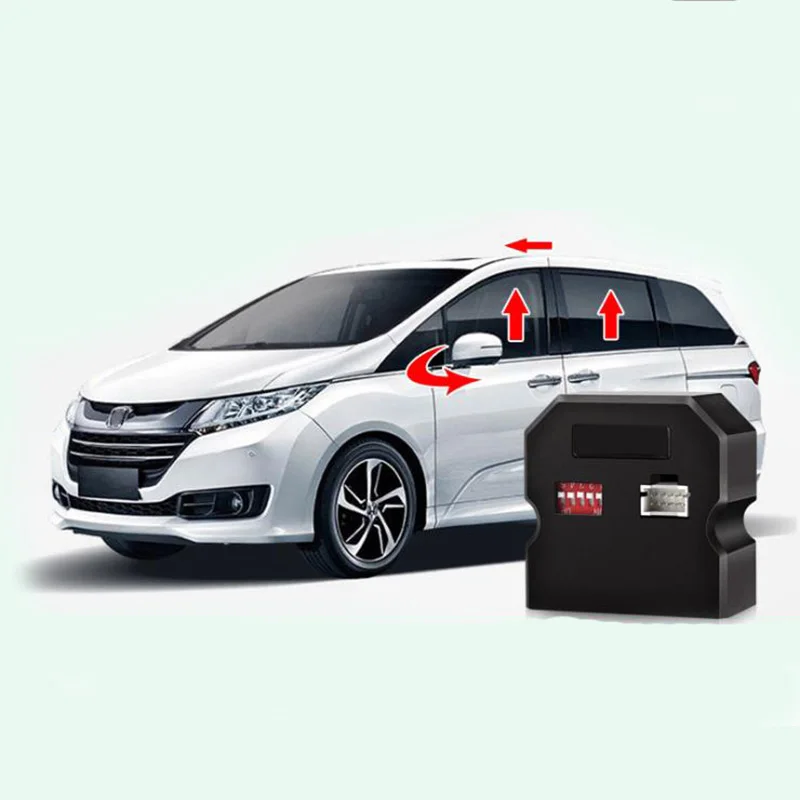 

Intelligent window closer for Honda Odyssey folding of rearview mirror and automatic lock device Smart windows Car refitting