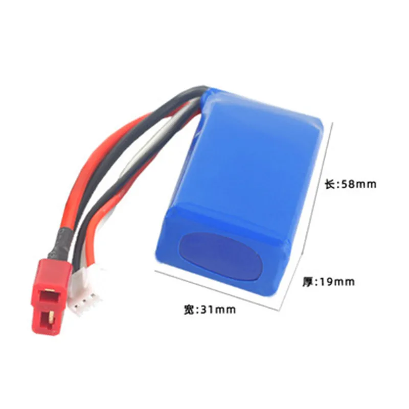 7.4V 1400mah Battery For Wltoys A949 A959-B A969-B A979-B K929-B 7.4v 1400mah lipo Battery For Remote Control Cars Helicopters